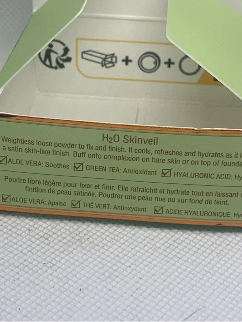 Pixi H2O Skinveil Hydrating Loose Powder - Translucent NIB .2 Oz